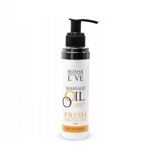 Tasty Love Massage Oil - Fresh Orangeade, 100 ml