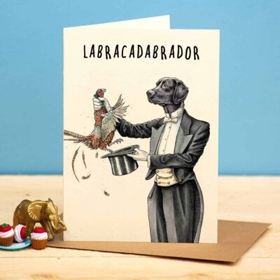 Tarjeta Labracadabrador