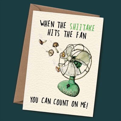 Shiitake Count on ME Card