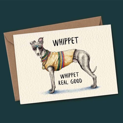 Whippet Card - Dog Card - Everyday CArd