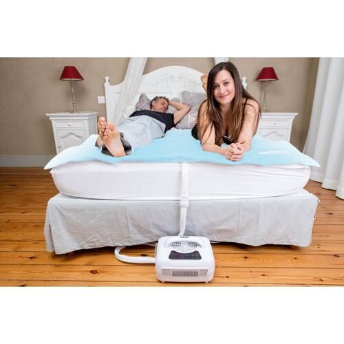 Climsom Double : Surmatelas Climatisé rafraichissant et chauffant - 1 ou 2 personnes