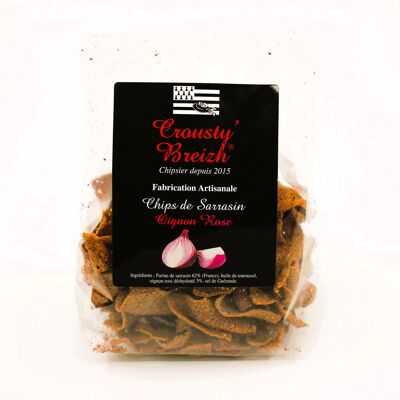 Chips de sarrasin Oignon rose 100g