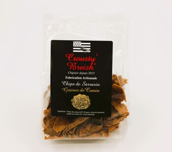 Chips de sarrasin graines de Cumin 100g 1