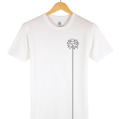 T-shirt en bambou blanc PALM