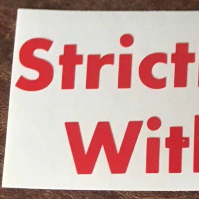 Strictly No Smoking Within This Hotel-vinyl Decal Word/signage for Retail, Commercial & All Security Measures , Flame Red , SKU410