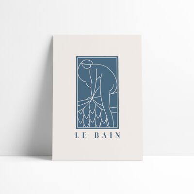 Affiche 30x40 cm – Le Bain