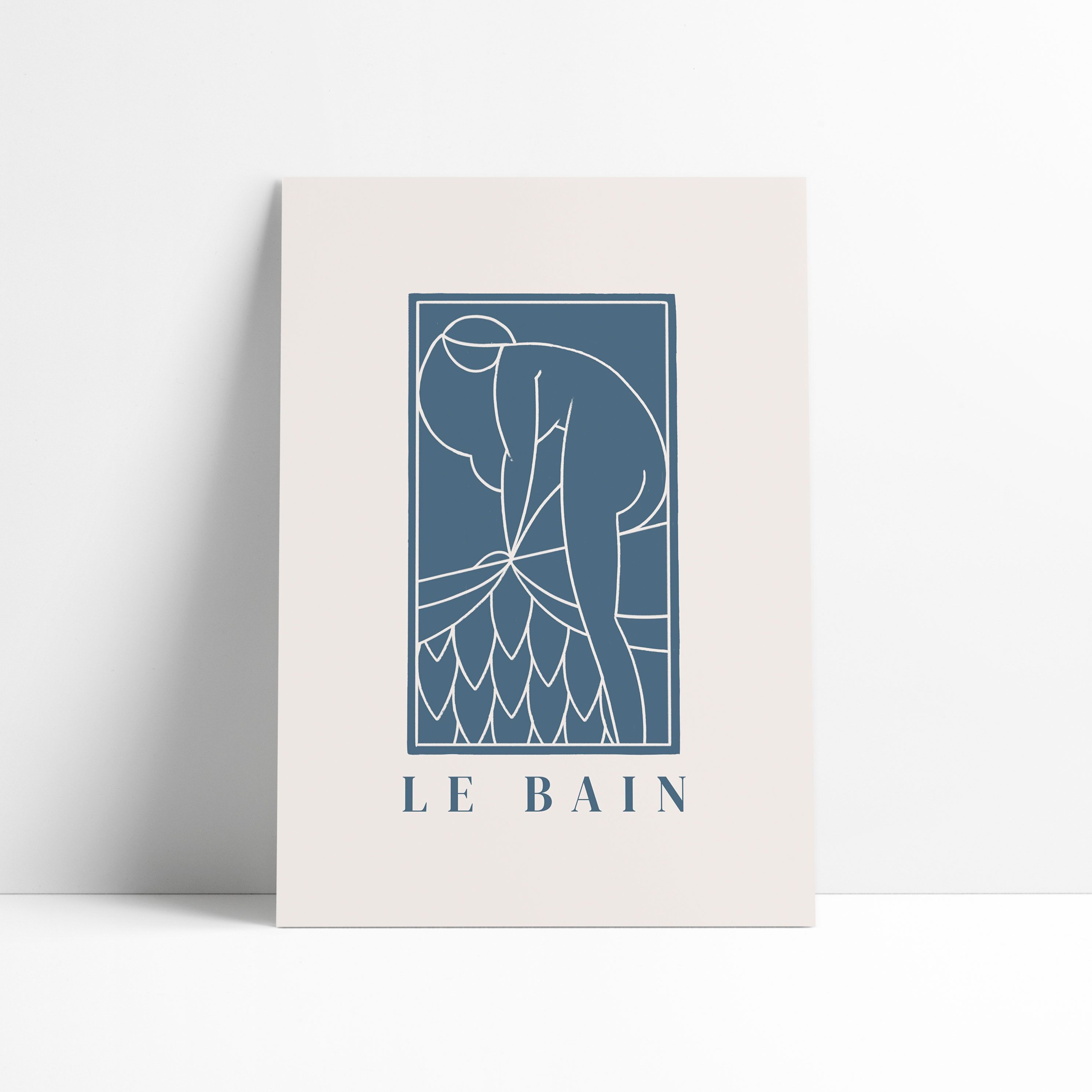 Póster 30x40 cm - El baño