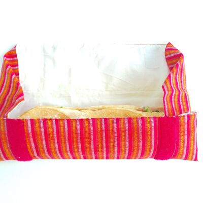 Wrap sandwhich 30 x 50 cm coton + rPET, fermeture velcro