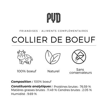 Collier de Boeuf 🐂 1kg 2