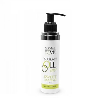Tasty Love Massage Oil - Mango, 100 ml
