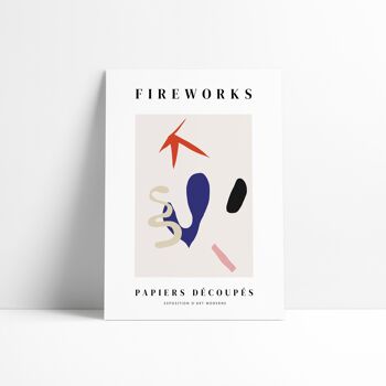 Affiche 30x40 cm –  Fireworks 1