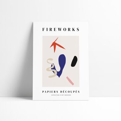 Poster 30x40 cm - Fireworks