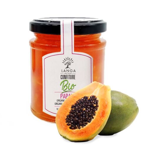 Confiture de Papaye BIO à base de Miel de Niaouli 200g