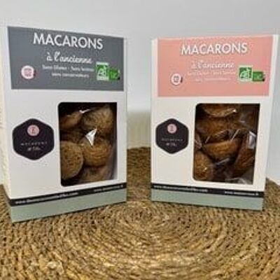 Macarons tascabili biologici preferiti 120 g