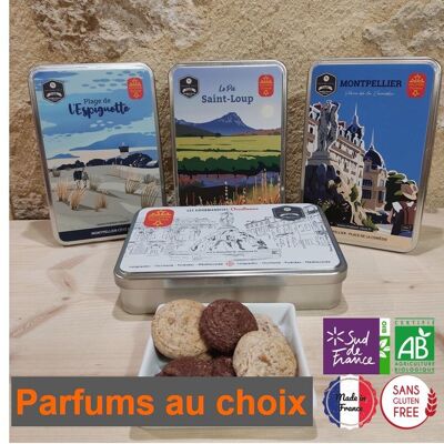 BIO-Macaron-Boxen 160g Grand Crus x16