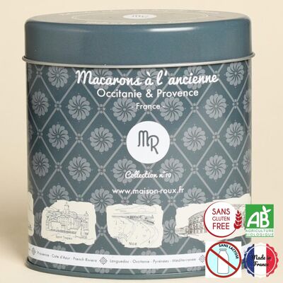 ORGANIC macaron box 80G Grands Crus "Occitanie&Provence" x12
