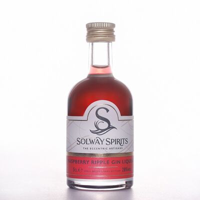Solway Spirits Raspberry Ripple Gin Liqueur 28% - 5cl