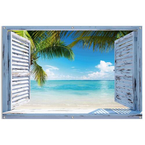 Outdoor Canvas Beach Shutters 120x80 cm