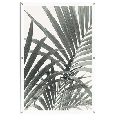 Outdoor-Leinwand Palmblätter 80x120 cm