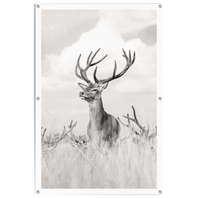 Outdoor-Leinwand Tough Deer 80x120 cm