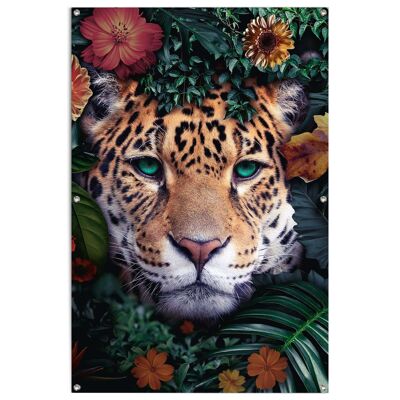 Outdoor-Leinwand Wildlife Flowers 80x120 cm