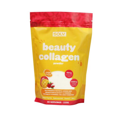 SOLV. Beauty Collagen Powder Mango and Lychee