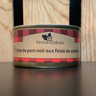 BLACK PORK PATE WITH POULTRY LIVER - 200g