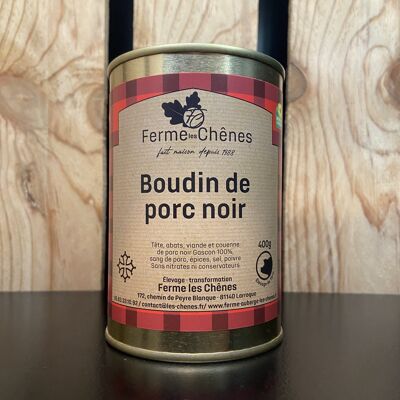 BOUDIN DE PORC NOIR -  400g