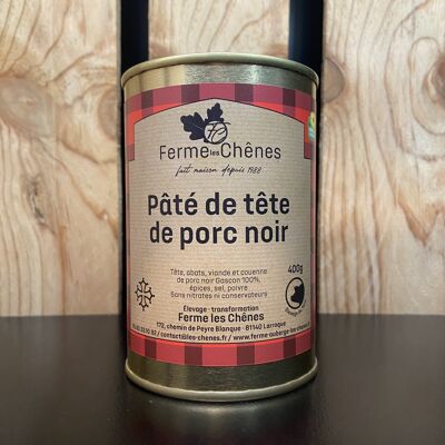 PATE DE TETE DE PORC NOIR - 400g