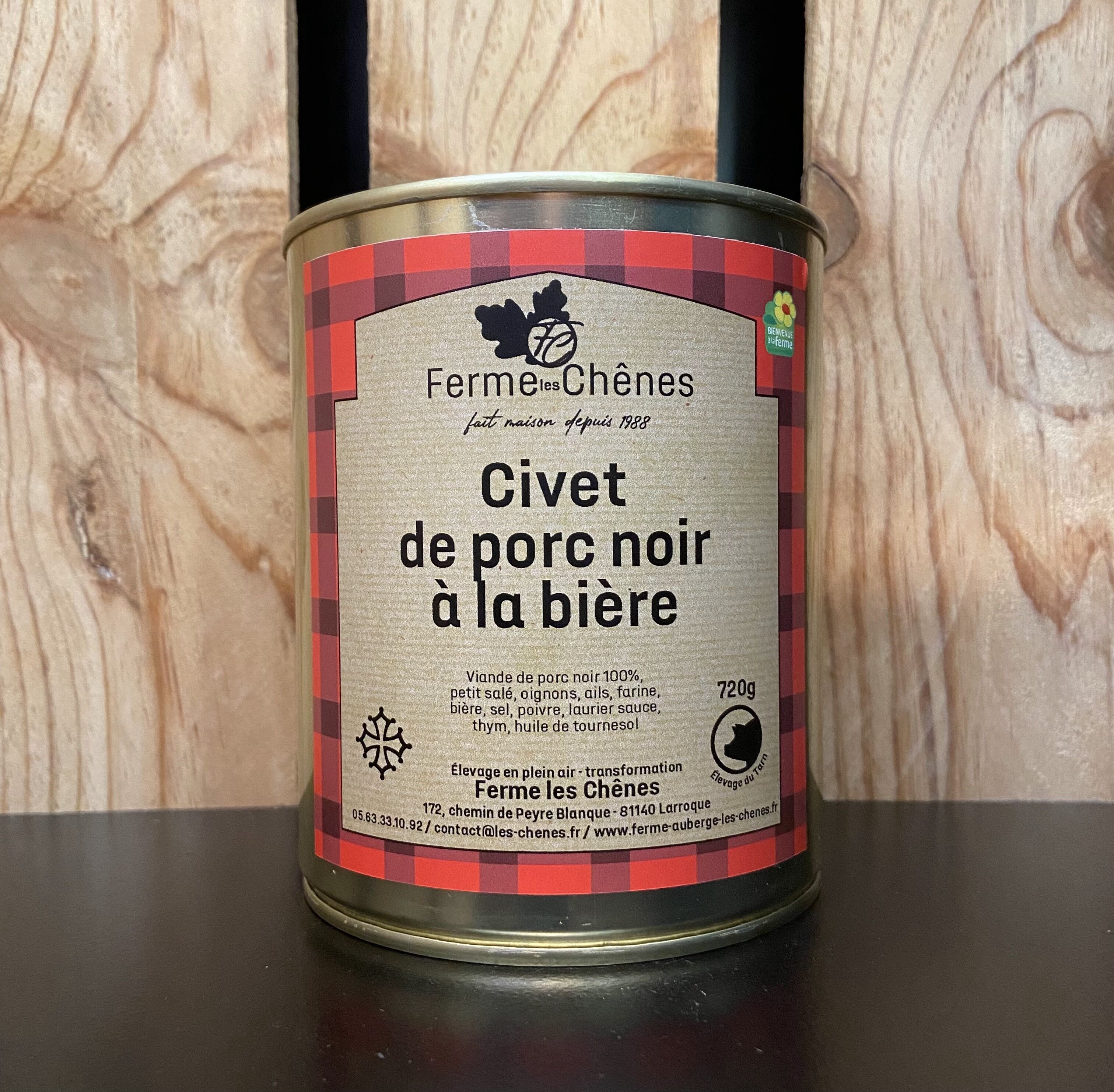 ZEPPA DI MAIALE NERA CON BIRRA