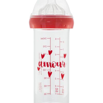 Love glass baby bottle 240ml