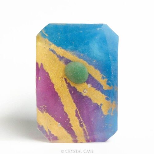 Fruity Loops - Green Aventurine Gemstone Soap