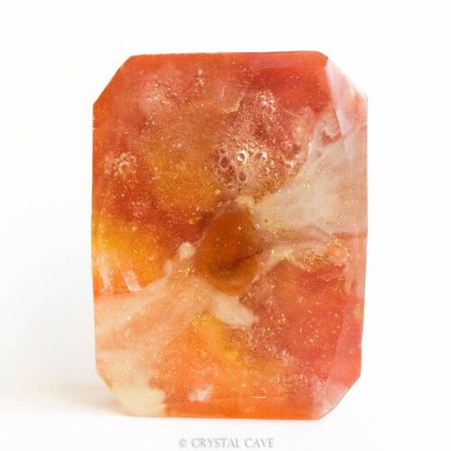 Zodiac Sign Aries - Carnelian Gemstone Soap