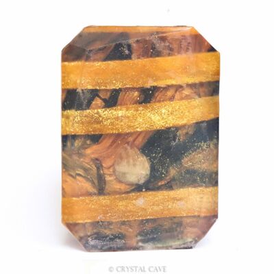 Segno zodiacale Leone - Sapone con pietre preziose Sunstone