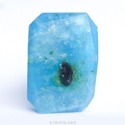 Element Water - Blue Aventurine Gemstone Soap