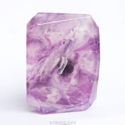 Element Spirit - Jabón de piedras preciosas de cuarzo amatista
