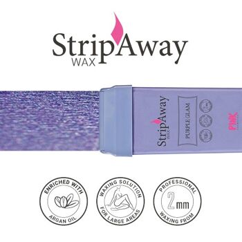 StripAway Wax Purple Glam Roll-on à l'huile d'argan 5