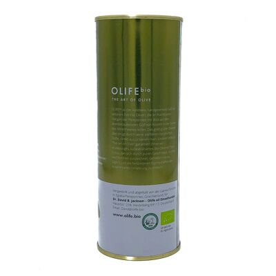 Olife.bio premium organic extra virgin olive oil - unfiltered (500ml)