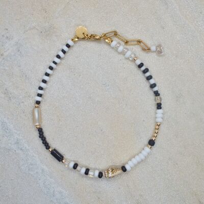 Zebra Anklet