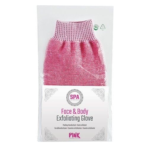 PINK Face & Body Peeling-Handschuh – Pink
