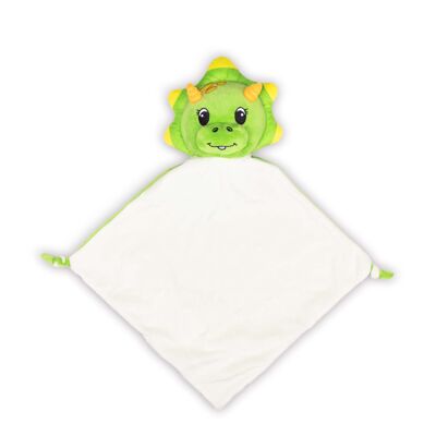 Doudou dinosaure vert