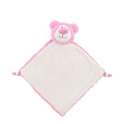 Coperta dell'orso rosa