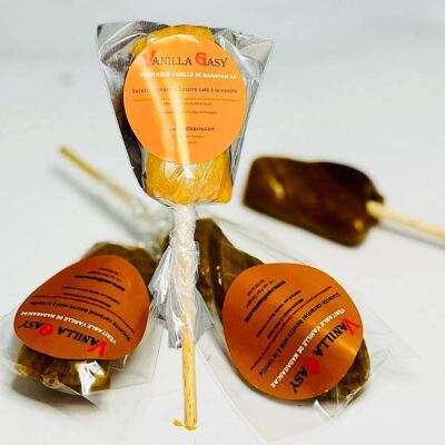 Vanilla salted butter caramel lollipop