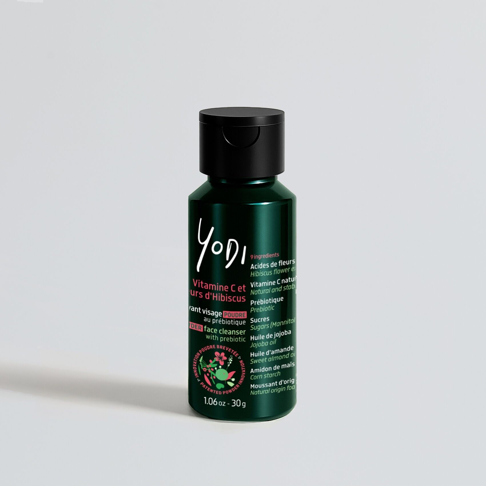 Detergente viso in polvere - Vitamina C e fiori di ibisco