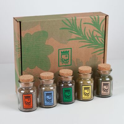 Herbal salt box