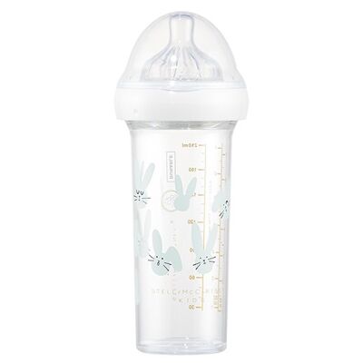 Stella Mc Cartney baby bottle 210 ml water green rabbit 0+