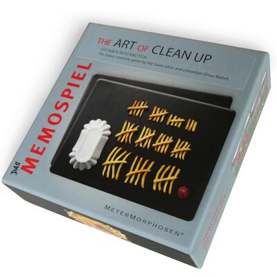 The Art Of Clean Up. A memo game for adults