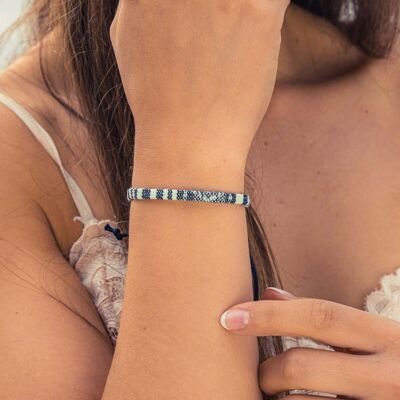 Pulsera Boho Surfer - Blanco