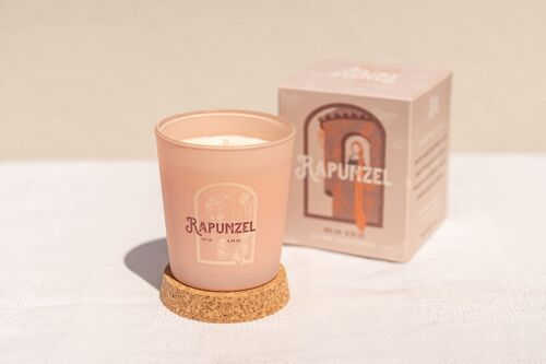 Duftkerze "Rapunzel" Vegan | Handgefertigt | 40h Brenndauer