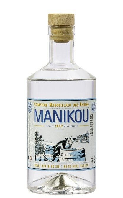 Rum Manikou GRAND AROME (51°) 70cl MANICOOK special for flaming and desserts